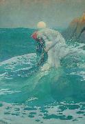 Howard Pyle The Mermaid oil